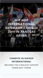 Mobile Screenshot of hiphopinternational.dk